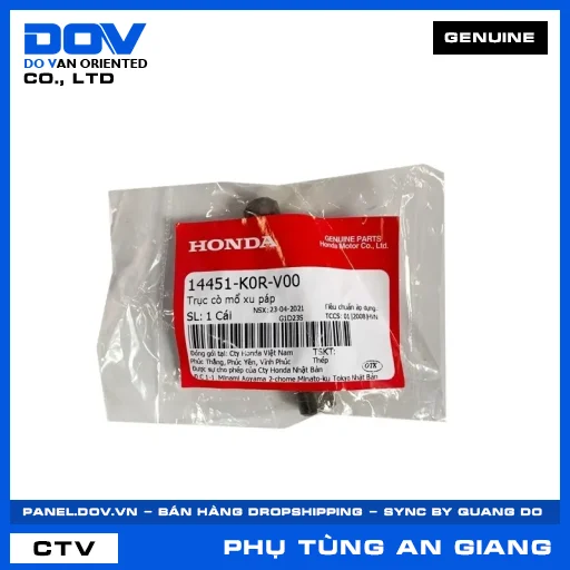 TRỤC CÒ MỔ XU PÁP AIR BLADE 125/160, LEAD 125, PCX 160, SH 125/150 — 14451K0RV00