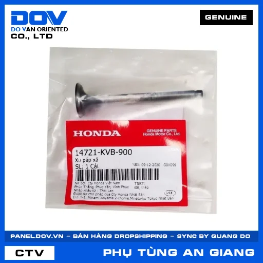 Xu páp xả AIR BLADE 110, CLICK 110 — 14721KVB900