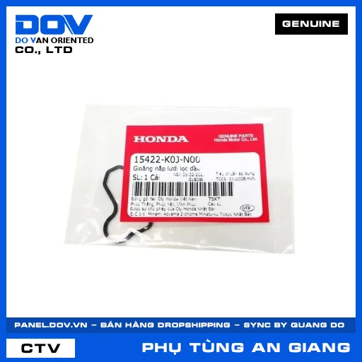 GIOĂNG NẮP LƯỚI LỌC DẦU (lọc nhớt) VISION 110 — 15422K0JN00