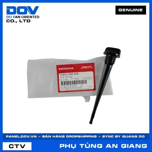 THƯỚC THĂM DẦU WAVE 100, WAVE ALPHA — 15651GN5640