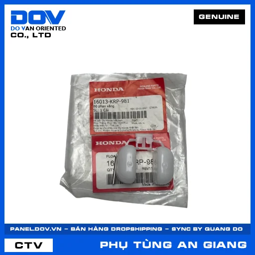 BỘ PHAO XĂNG CHẾ HÒA KHÍ AIR BLADE 110, CLICK 110 — 16013KRP981