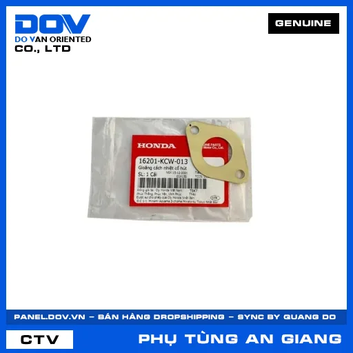 Gioăng cách nhiệt cổ hút WAVE 100 — 16201KCW013