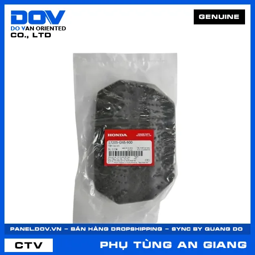 TẤM LỌC KHÍ (lọc gió) SUPER DREAM, WAVE ALPHA — 17205GN5900