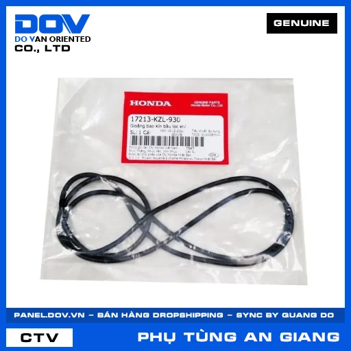 GIOĂNG BAO KÍN BẦU LỌC KHÍ (lọc gió) VISION 110 — 17213KZL930