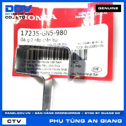GÁ GIỮ NẮP CHẮN BỤI SUPER DREAM — 17235GN5980