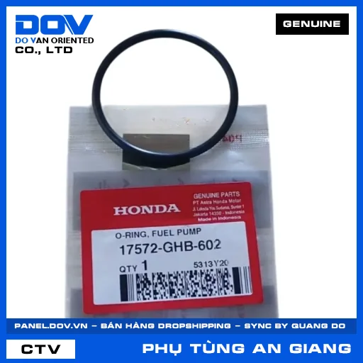 PHỚT O BÌNH XĂNG — 17572GHB602