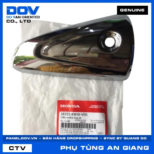 CHẮN NHIỆT A ỐNG XẢ (pô) WAVE RSX 110 — 18355KWWV00
