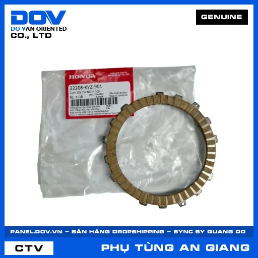 CỤM ĐĨA MA SÁT LY HỢP (côn) FUTURE 125, SUPER CUB C125 — 22208KYZ901