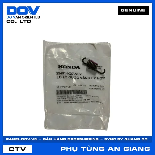 LÒ XO GUỐC VĂNG LY HỢP (côn) AIR BLADE 125 — 22401K27V02