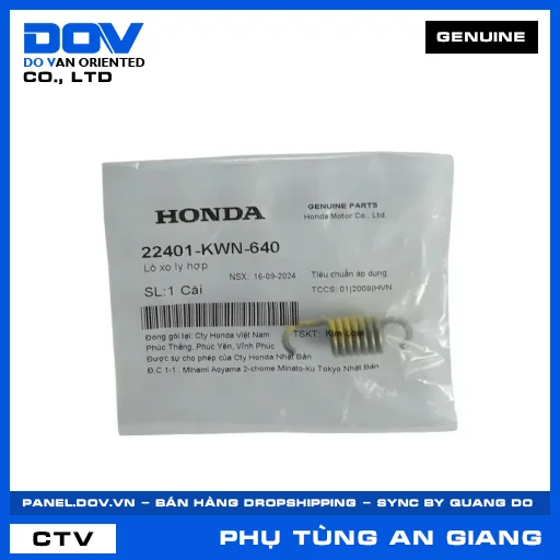 LÒ XO LY HỢP (côn) AIR BLADE 125/150 — 22401KWN640