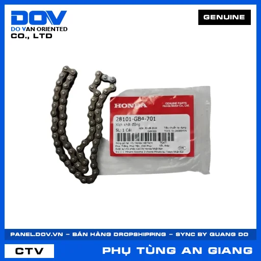 XÍCH KHỞI ĐỘNG (sên) SUPER DREAM, WAVE 100 — 28101GB4701