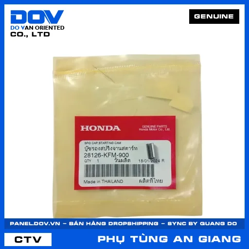 CHỤP LÒ XO ĐẨY BI KHỞI ĐỘNG SUPER DREAM, WAVE 100, WAVE ALPHA — 28126KFM900
