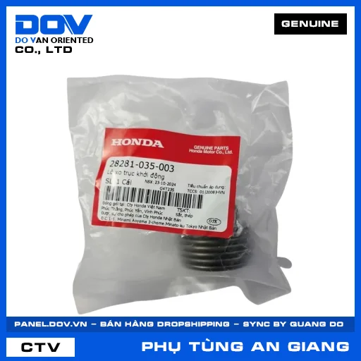 LÒ XO TRỤC KHỞI ĐỘNG SUPER DREAM, WAVE 100, WAVE ALPHA — 28281035003