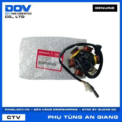 CUỘN DÂY MÁY PHÁT ĐIỆN WAVE ALPHA — 31120KRS860