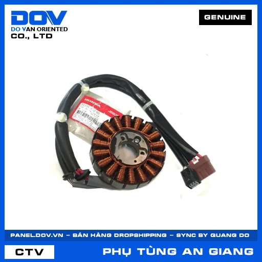 CUỘN DÂY MÁY PHÁT ĐIỆN SH 125/150 — 31220K02901