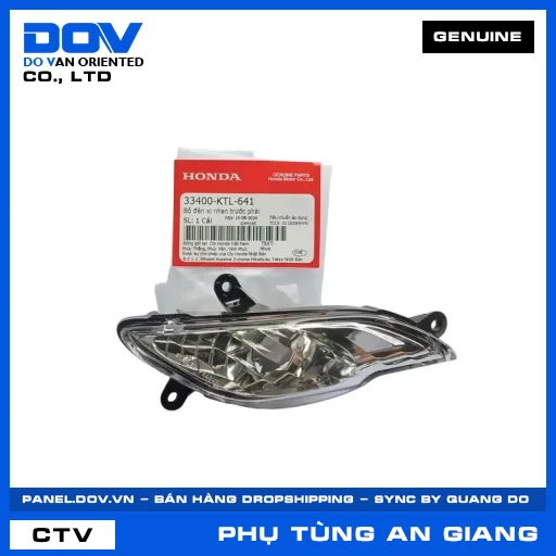 BỘ ĐÈN XI NHAN TRƯỚC PHẢI (đèn báo rẽ) — 33400KTL641