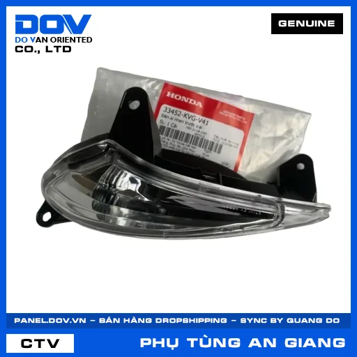 ĐÈN XI NHAN TRƯỚC TRÁI (đèn báo rẽ) AIR BLADE 110 — 33452KVGV41