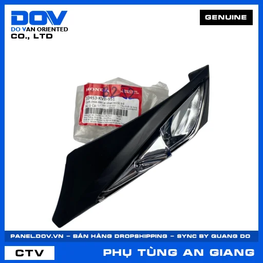 CỤM CHÓA ĐÈN XI NHAN TRƯỚC TRÁ (đèn báo rẽ) CLICK 110 — 33453KVB951