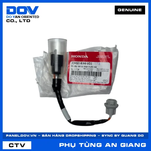 BỘ DÂY ĐÈN XI NHAN TRƯỚC TRÁI (đèn báo rẽ) VISION 110 — 33460K44V01