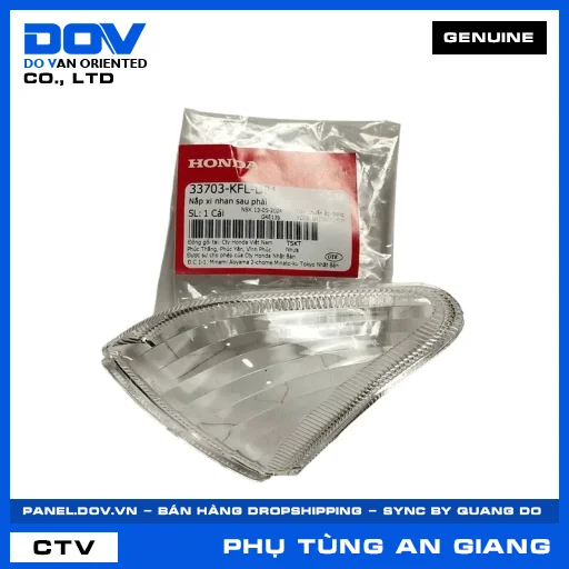 NẮP XI NHAN SAU PHẢI (đèn báo rẽ) WAVE ALPHA — 33703KFLD21