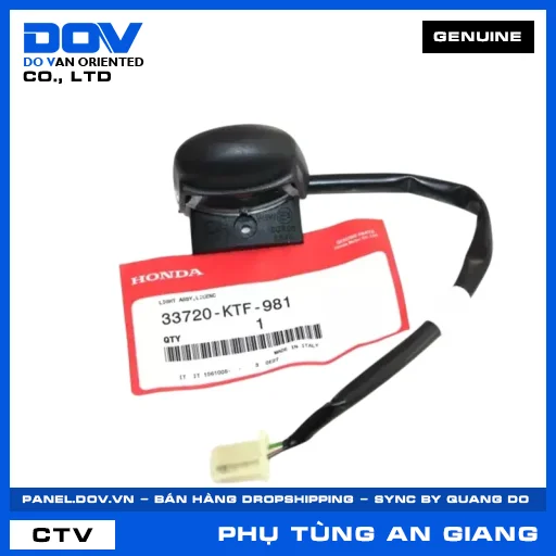 BỘ ĐÈN SOI BIỂN SỐ — 33720KTF981