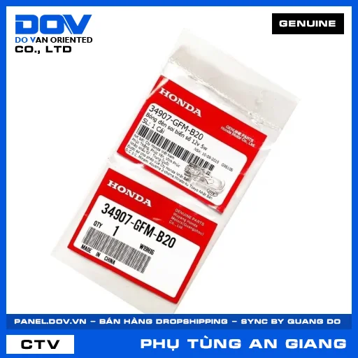 BÓNG ĐÈN SOI BIỂN SỐ 12V 5W LEAD 110 — 34907GFMB20