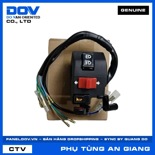 Cụm công tắc xi nhan (đèn báo rẽ) SUPER DREAM — 35020GBGB20