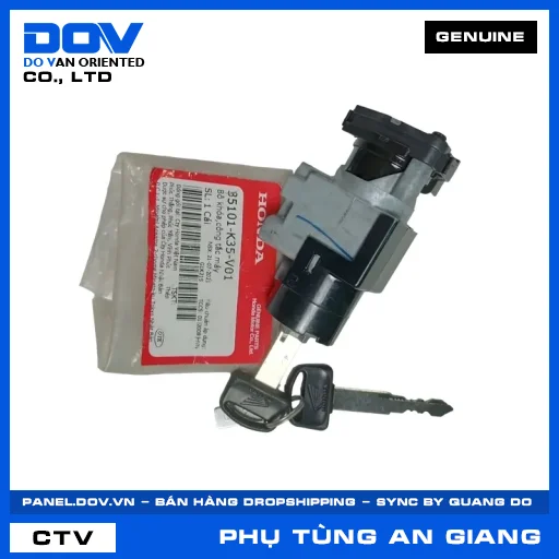 BỘ KHÓA,CÔNG TẮC MÁY AIR BLADE 125, PCX, PCX 125 — 35101K35V01