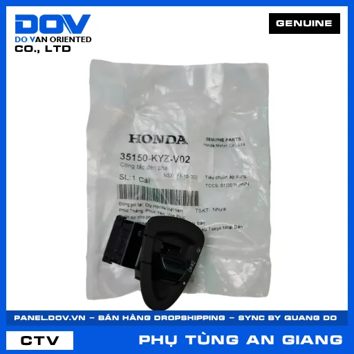 CÔNG TẮC ĐÈN PHA BLADE 110, FUTURE 125, LEAD 125, SH MODE — 35150KYZV02