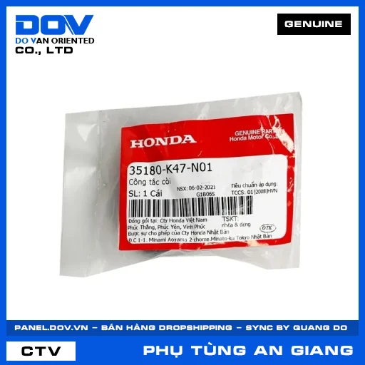 CÔNG TẮC CÒI AIR BLADE 125, AIR BLADE 125/150, AIR BLADE 125/160, SH MODE — 35180K47N01