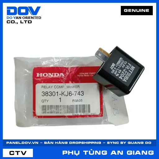 RƠ LE XI NHAN (đèn báo rẽ) CB250 NIGHTHAWK, PCX — 38301KJ6743