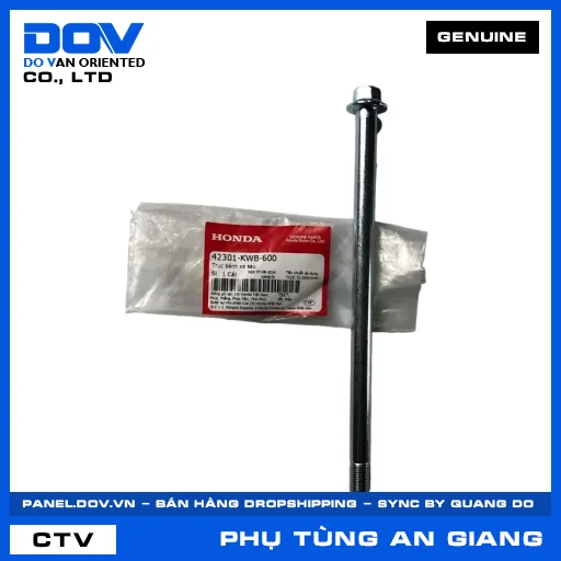 TRỤC BÁNH XE SAU WAVE RSX 110 — 42301KWB600