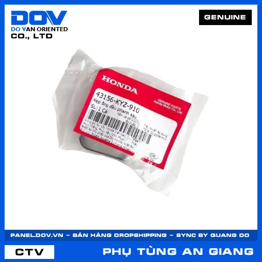 KẸP ỐNG DẦU PHANH SAU (thắng) WINNER 150, WINNER X — 43156KYZ910
