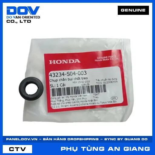 CHỤP CHẮN BỤI CHỐT TREO ADV350, PCX 160, SH 125/150, SH 125/160 — 43234S04003