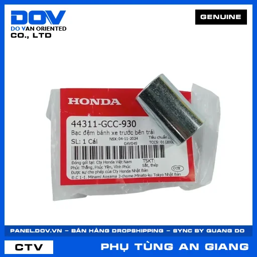 BẠC ĐỆM BÁNH XE TRƯỚC BÊN TRÁI ICON E, LEAD 110, LEAD 125 — 44311GCC930