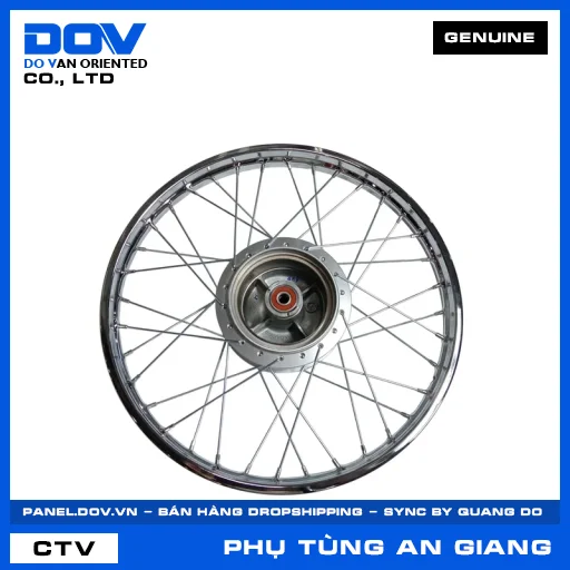 CỤM VÀNH & MOAY Ơ TRƯỚC *NH364 (niềng) WAVE 100, WAVE ALPHA — 44650KRS860ZA