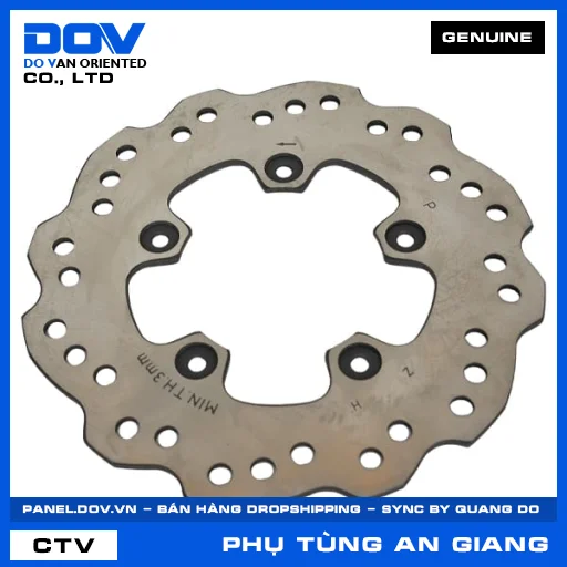ĐĨA PHANH TRƯỚC (đĩa thắng) — 45351K2VN32