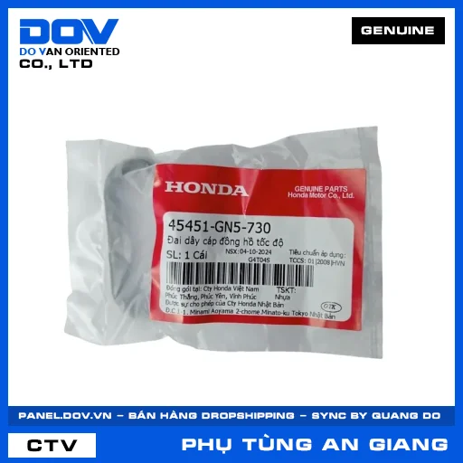 ĐAI DÂY CÁP ĐỒNG HỒ TỐC ĐỘ WAVE ALPHA — 45451GN5730