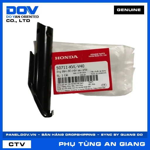 ỐNG ĐỆM ĐỂ CHÂN SAU PHẢI WAVE 100, WAVE ALPHA — 50711KVLV40