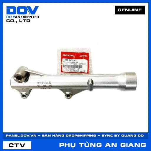 ỐNG VỎ GIẢM XÓC TRƯỚC PHẢI (phuộc) FUTURE 125, WAVE RSX 110 — 51420KWW651