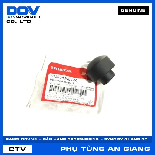 ĐỐI TRỌNG A ĐẦU TAY LÁI FUTURE 125, WAVE RSX 110 — 53105KWB600