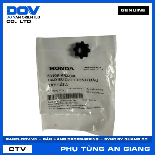 CAO SU ĐỐI TRỌNG ĐẦU TAY LÁI A FUTURE NEO, WAVE 100, WAVE ALPHA, WAVE RSX 110 — 53106KR3000