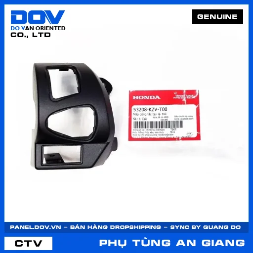 NẮP CÔNG TẮC TAY LÁI TRÁI DREAM 110 — 53208KZVT00