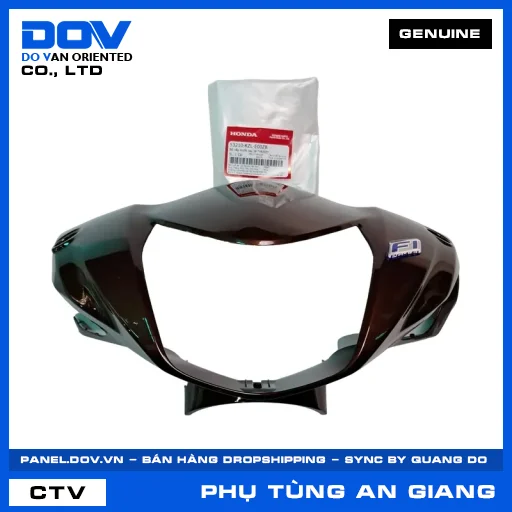 BỘ NẮP TRƯỚC TAY LÁI *YR303* VISION, VISION 110 — 53210KZLE00ZB
