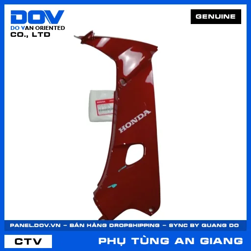 BỘ ỐP YẾM PHẢI *R203M* ĐỎ WAVE, WAVE ALPHA — 64200KRS860ZD