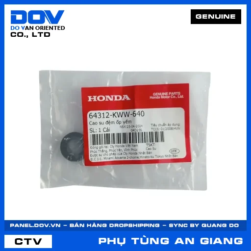 CAO SU ĐỆM ỐP YẾM BLADE 110, CB650R, CBR650R, REBEL 300 — 64312KWW640