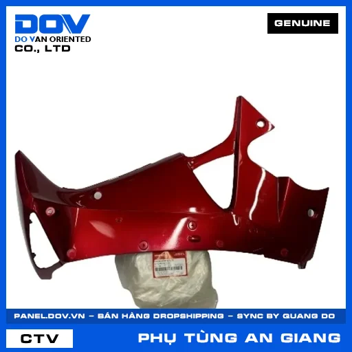 ốp ống yếm trái *R313C* — 64450KTM970ZE