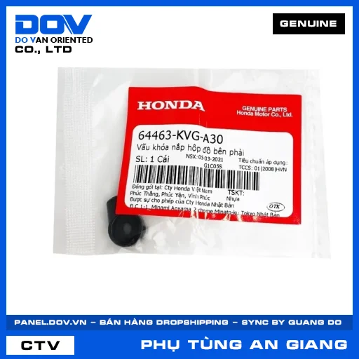 VẤU KHÓA NẮP HỘP ĐỒ BÊN PHẢI AIR BLADE 110 — 64463KVGA30