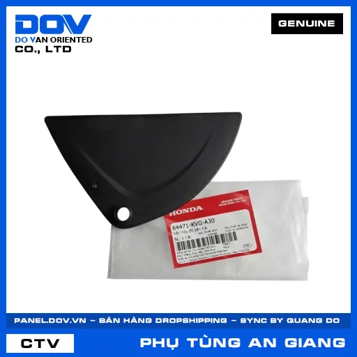 NẮP HỘP ĐỒ BÊN TRÁI AIR BLADE, AIR BLADE 110 — 64471KVGA30