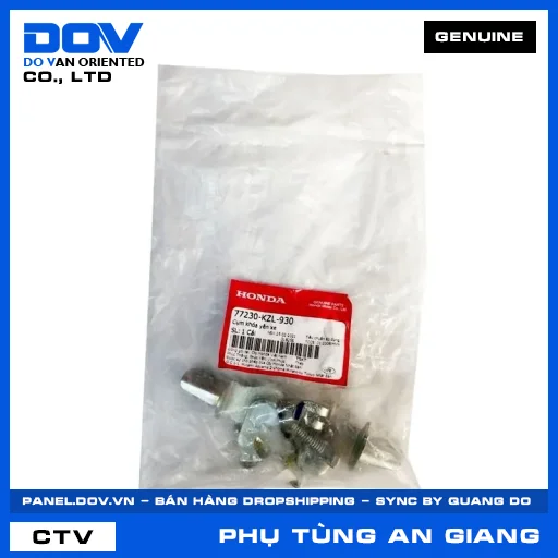 CỤM KHÓA YÊN XE VISION 110 — 77230KZL930